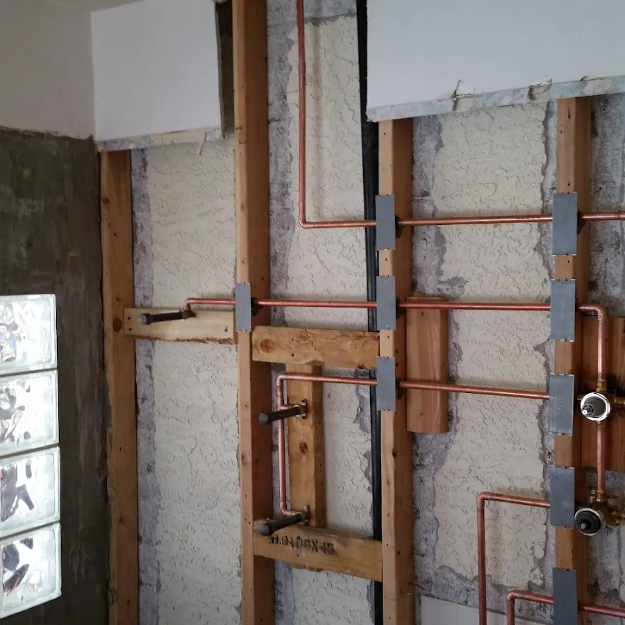 Copper pipe installation for Repiping in Fishhook